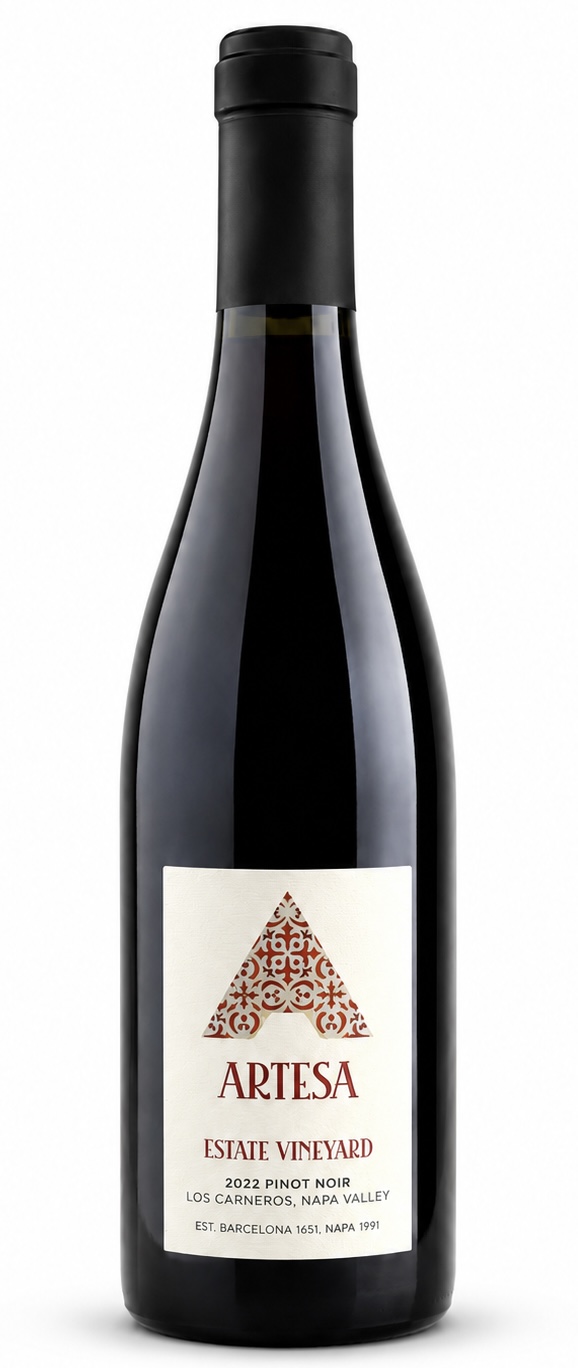 Artesa Pinot Noir after